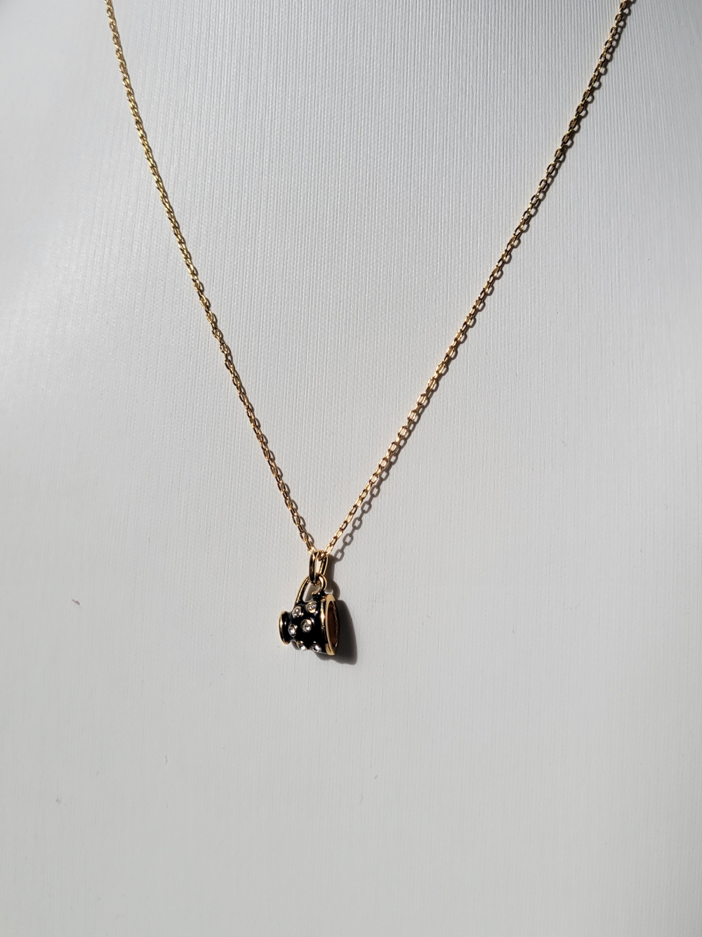 kate spade Teacup Charm Necklace